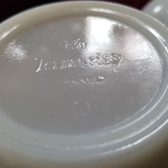 4 VINTAGE White Termocrisa Bowl - Picture 5 of 5